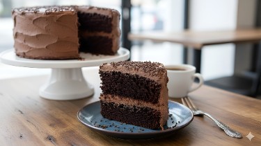 Moist Vegan Chocolate Birthday Cake