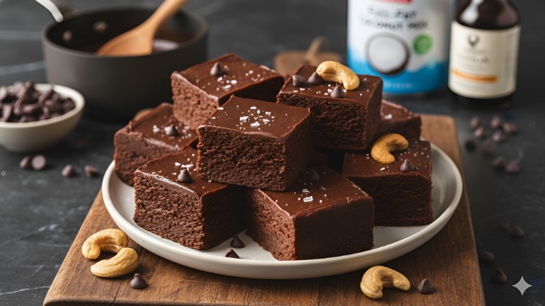 No-Thermometer Vegan Chocolate Fudge recipe photo