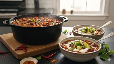 Smoky Hearty Vegan Chili